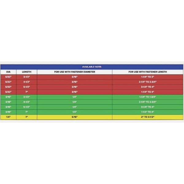 Tapcon 1/2'' x 10'' SDS-Plus Rotary Hammer Drill Bit 11495 - main
