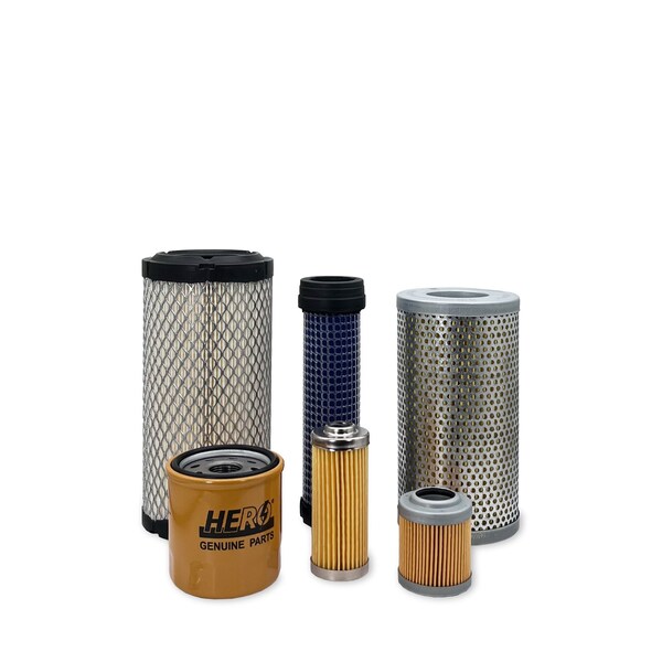 Hero Preventative Maintenance Kit John Deere 17G Compact Excavator MSU-JD-0027 - main