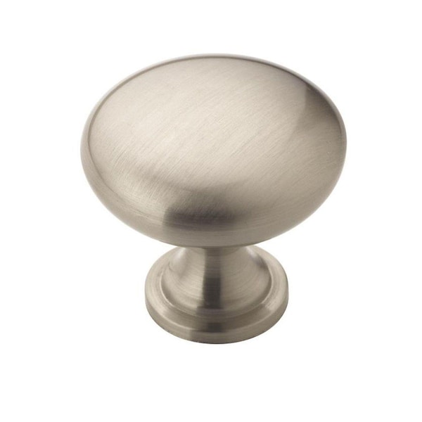 Amerock Edona 1-1/4 in 32 mm Diameter Satin Nickel Cabinet Knob, 10PK 10BX53005G10 - main