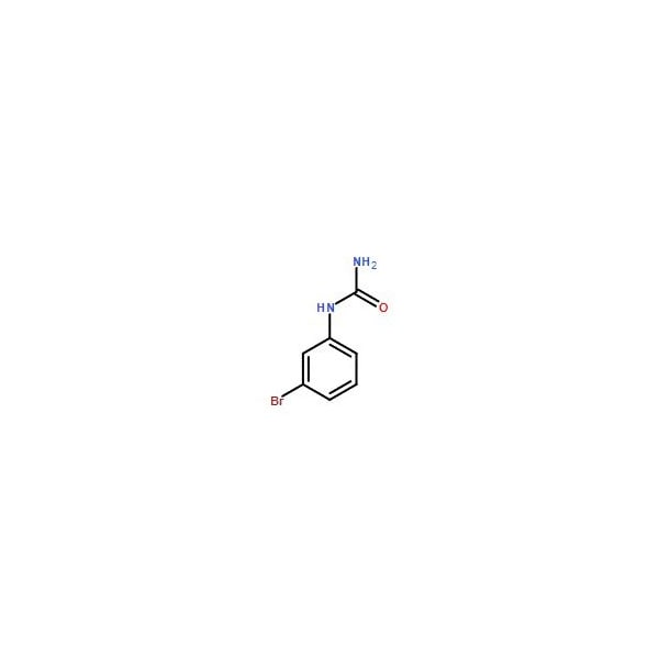 Ak Scientific 3-Bromophenylurea (5g), CAS 2989-98-2 9396AD-5g - main