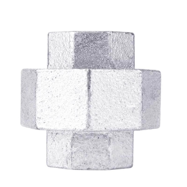 Stz Industries 2 in. FIP each X 2 in. D FIP Galvanized Malleable Iron Union 311UU-2 - main