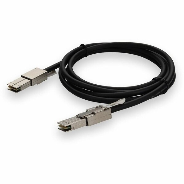 Add-On 2M Cisco Cab-Stk-E-2M Compatible Flexstack Male To Male Black CAB-STK-E-2M-AO - main