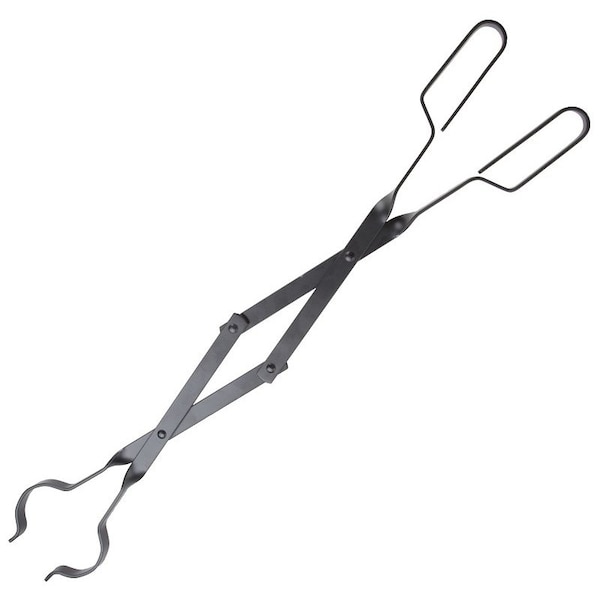 Simple Spaces Fireplace Tongs, 26 in L A701BK-C - main