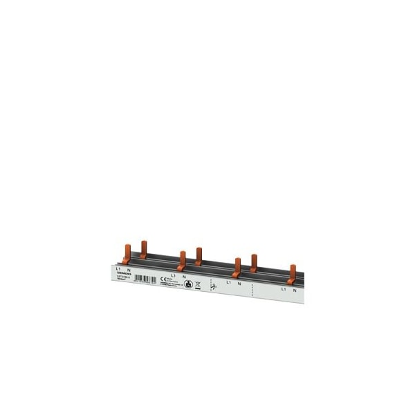 Siemens compact Pin Busbar 10mm2 connection: 1p/N AFDD 5SM6 + compact device 1 MW + 5ST3780-0 - main