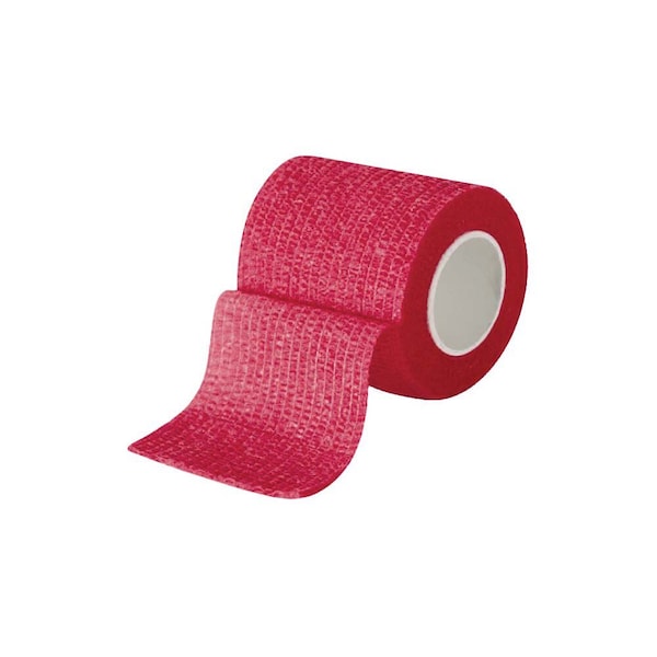 Jorgensen Laboratories JorWrap Cohesive Bandages - 2", Brilliant Red J1625C - main