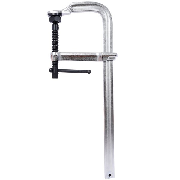 Edendirect Heavy-Duty F-Clamp w/ Removable Swivel Pad, Deep Throat 5-1/2in, Bar Clamp for Welding, 16inx5 1/2in ED-W465P190094 - main