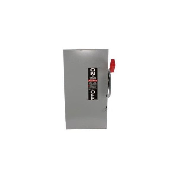 Ge Safety Switches TH 3P 60A 240V 50/60Hz 3Ph Fusible 4Wire EA NEMA 1 Heavy Duty TH4322 - main