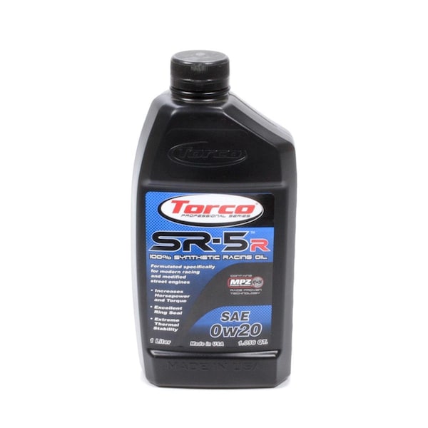 Kento Gear A150020CE 1 Litre SR-5R 0W20 Synthetic Racing Oil Bottle KE3619762 - main