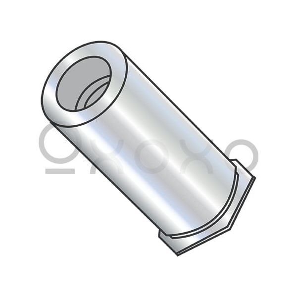Oxoxo 8-32X5/8 Self Clinching Standoff, Through Threads Hardened Steel Heat Treat Zinc and Bake, 1000PK 531671 - main