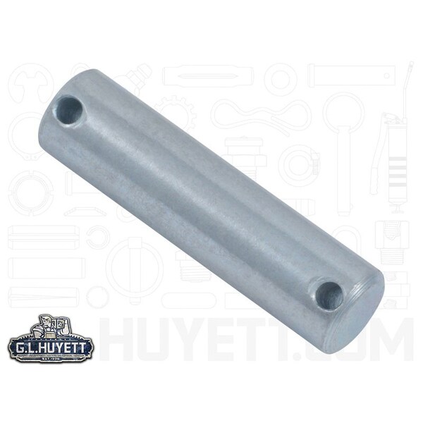 Huyett Drilled Headless Pin, Zn Plt Med Carbon Steel, .438 Dia x 1 Overall L x .531 Eff L x .141 Hole Dia HLP-0437-0531 - main