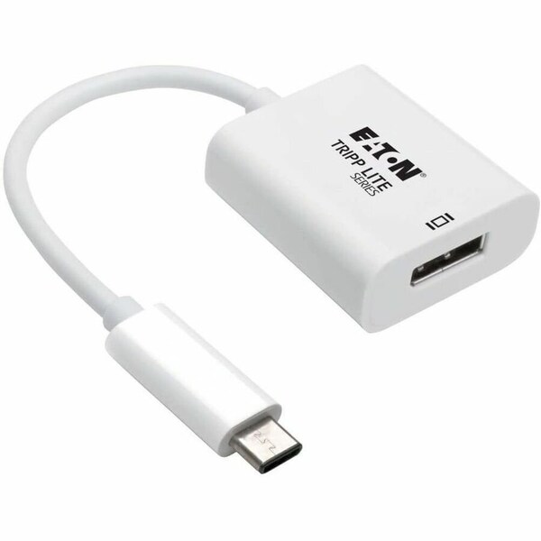 Eaton EATON USB-C To Displayport Active Adapter Cable With Equalizer M/f, Uhd 8k, Hdr, D U444-06N-DP8W - main