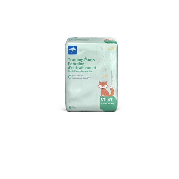 Medline Child Disposable Training Pants, Size L, 32-40 lb., 120PK HSP29815 - main