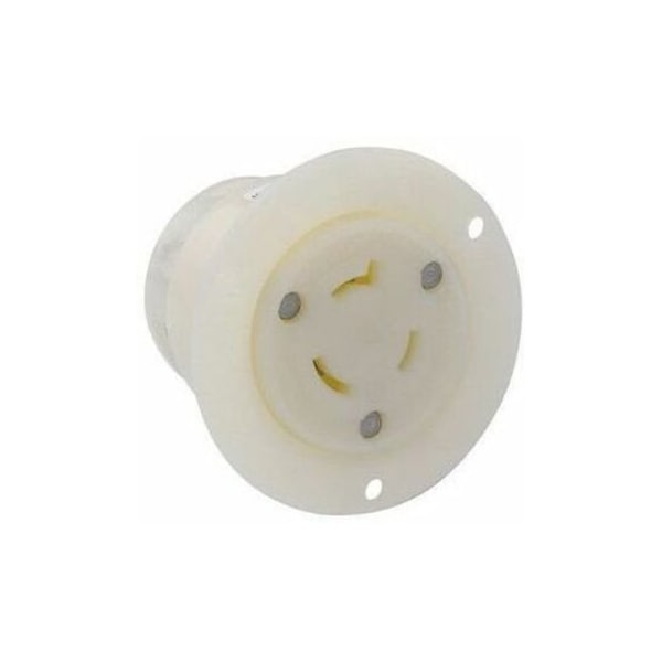 Leviton 2346Industrial Grade Flanged Outlet 20 Amp, 480 Volt 2346 - main