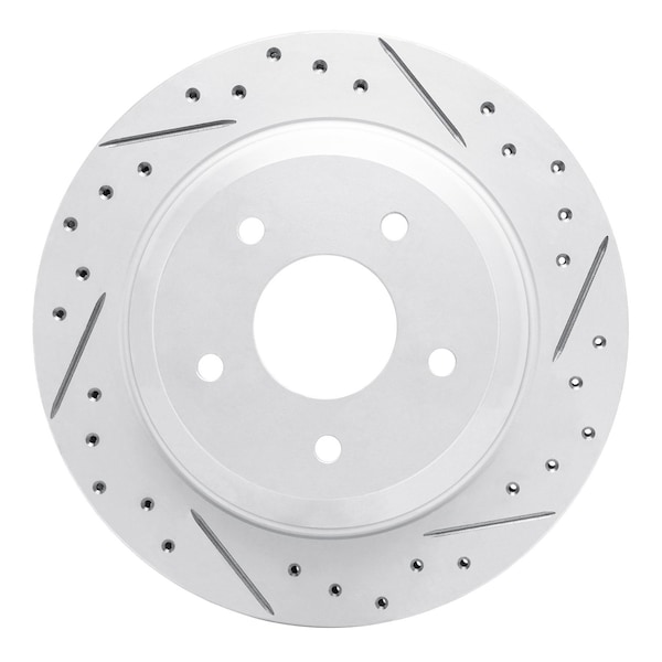 Dynamic Friction Co DFC Geoperformance Rotor - Drilled and Slotted 830-47022R - main