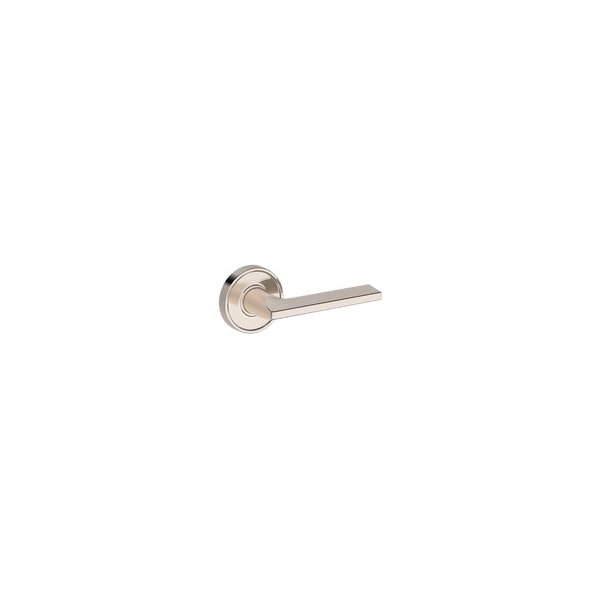 Baldwin Residential Door Levers Full Dummy Reversible Lifetime Bright Nickel FDANARRR055 - main