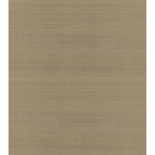 A-Street Prints Hiromi Pewter Abaca Grasscloth Wallpaper 2972-54752 - main