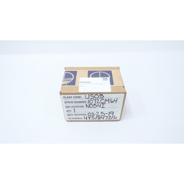 Gestra STEAM TRAP W/ BLOW OFF VALVE 3/4IN MK45-2 MK445220SB - main