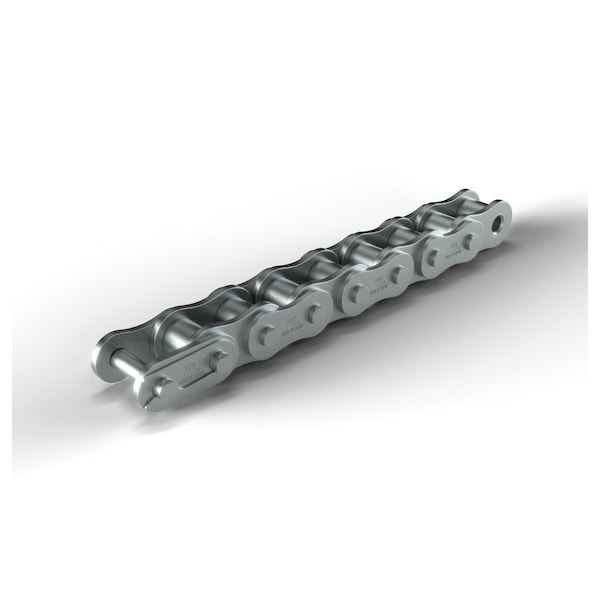 Hkk Chain Single Pitch Roller chain, 10 ft OAL, 1/2 P, 0.312 Dia x 5/16 in W Roller NR040R1A - main