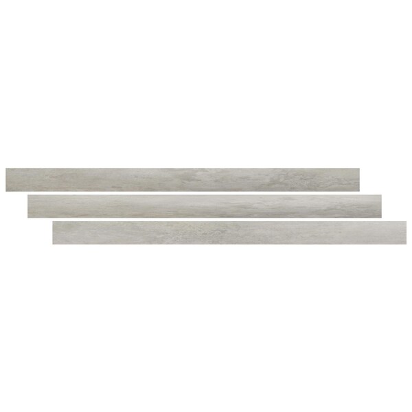 Msi LVT Trim, LVT, Gray-Dark, 94 in L, 1.77 in W, Low Gloss ZOR-LVT-TR-0653 - main