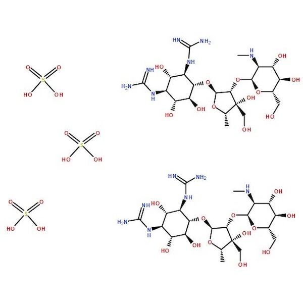 Ak Scientific Dihydrostreptomycin Sesquisulfate, ≥730 IU/mg (25g), CAS 5490-27-7 R893-25g - main