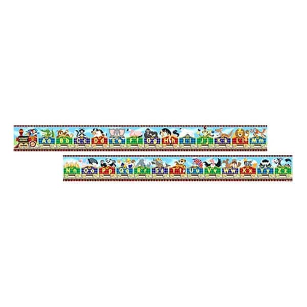 Melissa & Doug Alphabet Express Floor Puzzle, 10ft x 6.5", 27 Pieces 4420 - main