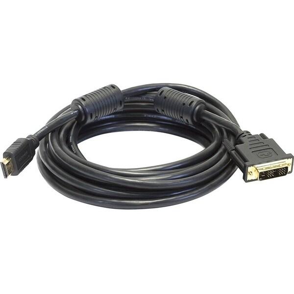 Monoprice HDMI-DVI Cables, Black, 15 ft., 28AWG 2505 - main