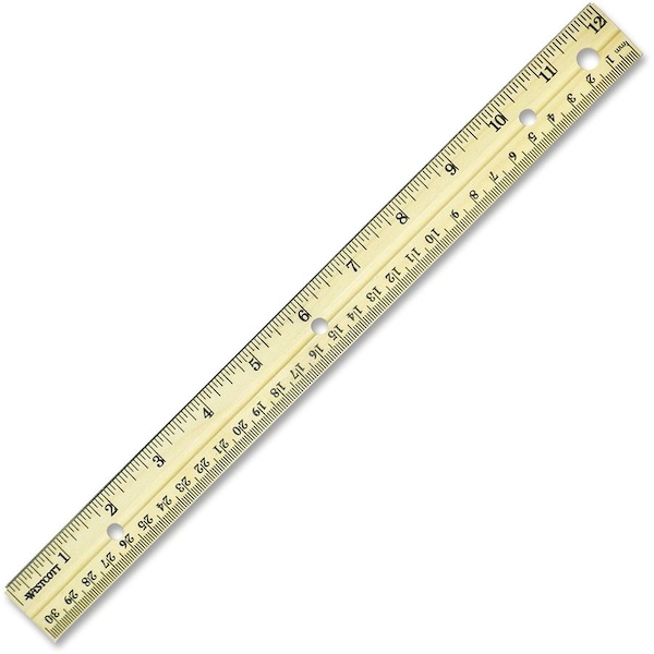 Westcott Rulers, 30 cm Eng/Metric Ruler 10702 - main
