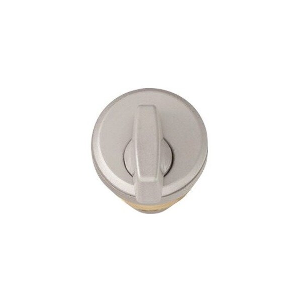 Adams Rite 406601335 Thumbturn Cylinder with 1/4" Ring for MS Lock; 4900; and 2190 Black Anodized 406601335 - main