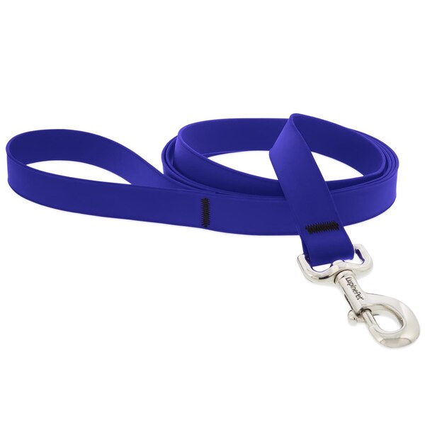 Lupinepet Splash True Blue BioThane Dog Leash One Size Fits All 28059 - main