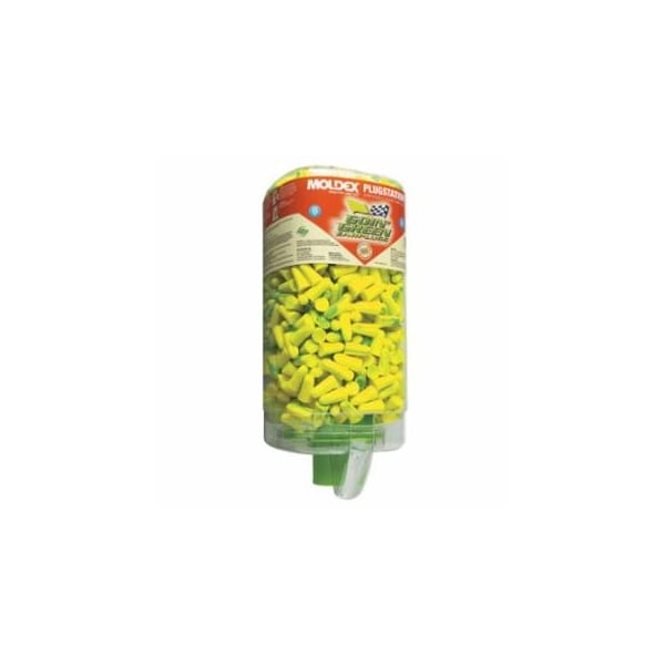 Moldex PlugStation Earplug Dispenser, Disposable Plastic Bottle, Foam Earplugs, Green Swirls, Goin', 500PK 507-6647 - main