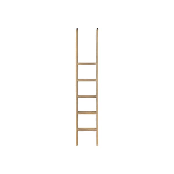 Martin Furniture Contemporary Decorative Wooden Ladder, Brown IMWL402N - main
