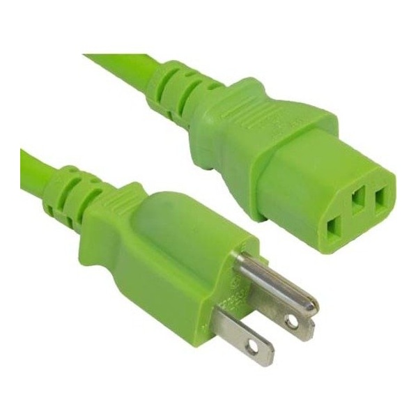 Enet 5-15P To C13 10Ft Green Power Cord N515-C13-GN-10F-ENC - main