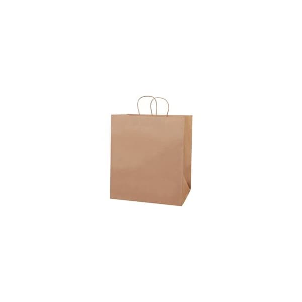 Bubblefast 200-14 1/2 x 9 x 16 1/4'' Kraft Paper Shopping Bags, 200PK BFBGS107K - main