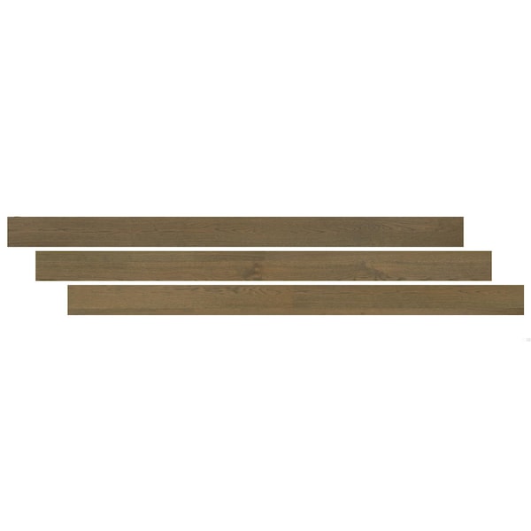Msi LVT Trim, Wood, Brown, 14.75 in L, 0.75 in W, Low Gloss ZOR-LVT-TR-0580 - main