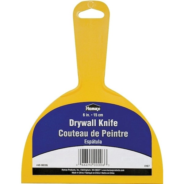 Homax Knife, 6 in W Blade, Polystyrene Blade, Taping Blade 40-00006 - main