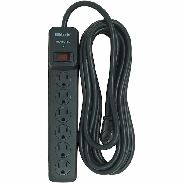 Southwire Outlet Tap, Surge, 15 ft., Black 41515 - main
