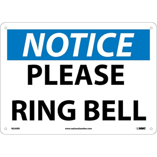 Nmc Notice Please Ring Bell Sign, N330RB N330RB - main
