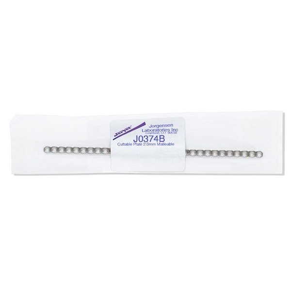 Jorgensen Laboratories Cuttable Bone Plate, 30 Holes, 2.0mm J0374B - main