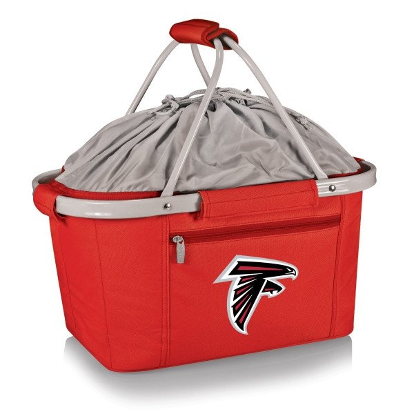 Picnic Time Family Of Brands NFL Atlanta Falcons - Metro Basket Collapsible Cooler Tote 645-00-100-024-2 - main