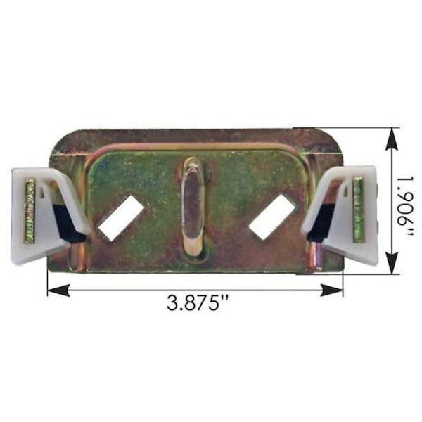 Ilc ILC T300 (2000) Replacement Door Striker Assembly T300 YEAR 2000 DOOR STRIKER ASSEMBLY - main