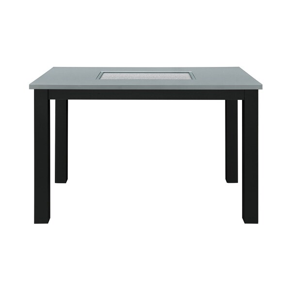 Global Furniture Usa Contemporary D8112 Dining Table With 4 D8112 Dining Chairs D8112DT+4 D8112DC - main