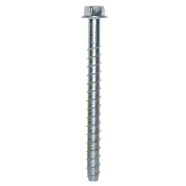 Simpson Strong-Tie Titen HD Heavy-Duty Screw Anchor, 1/2 in Dia, 6 in L, Carbon Steel, Zinc THD50600HF1 - main