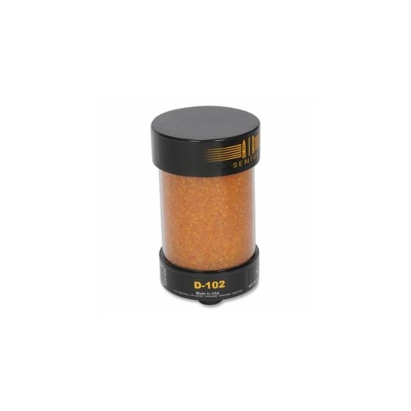 Air Sentry D-Series Dessicant Breather, 5 in dia, 8 in H, Silica Gel, 6PK 399-095D102 - main