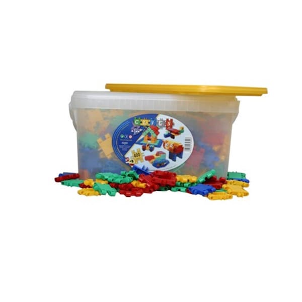 Clics Primary Color 400 Pack Construction Toy CL583889 - main