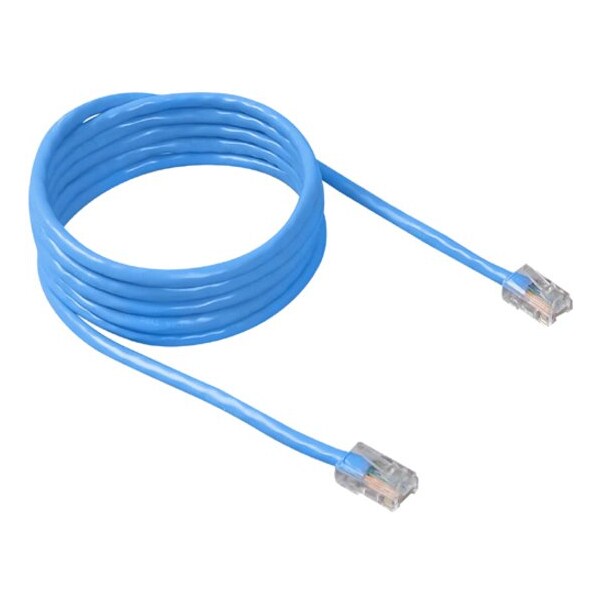 Belkin Cable, Cat6, Utp, Rj45M/M, 3 Feet, Blu, Patch, Snagless, Taa TAA980-03-BLU-S - main