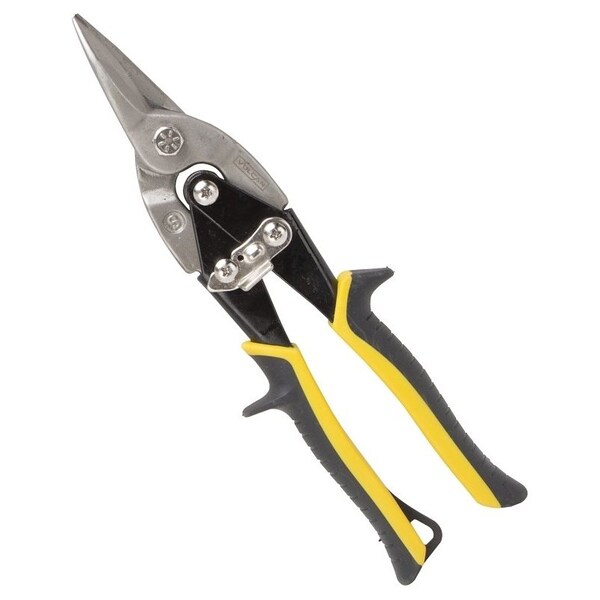 Vulcan Aviation Snip, 10-1/8 in OAL, Straight Cut, Chrome Vanadium Steel Blade, Cushion Grip Handle TS-01030 - main