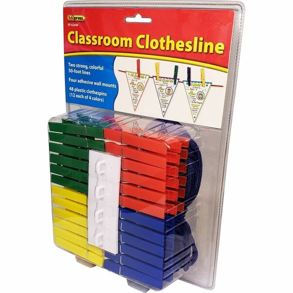 Teacher Created Resources Classroom Clothesline, Multi TCR62449 - main