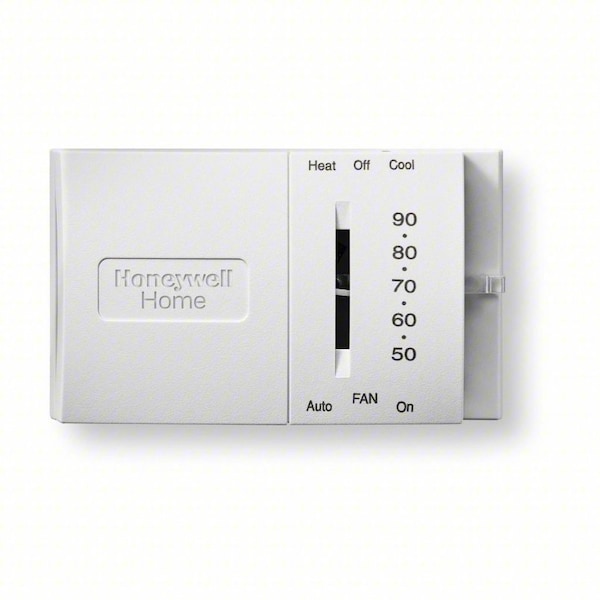 Honeywell Home Thermostat, 1 H, 1 C, Wall or Outlet Box Mount, Hardwired, 20/30VAC T8034N1007 - main