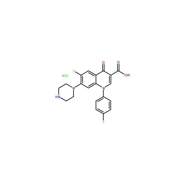 Ak Scientific Sarafloxacin hydrochloride (5g), CAS 91296-87-6 S303-5g - main