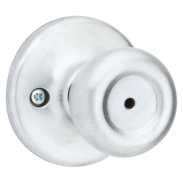 Kwikset Privacy Door Knob, Satin Chrome 300M26DCP7/8RFLRC - main